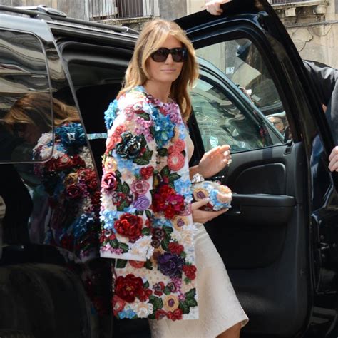 Melania Trump and Dolce & Gabbana